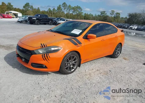 2013 Dodge Dart Sxt from USA, damaged, VIN 1C3CDFBA5DD331766